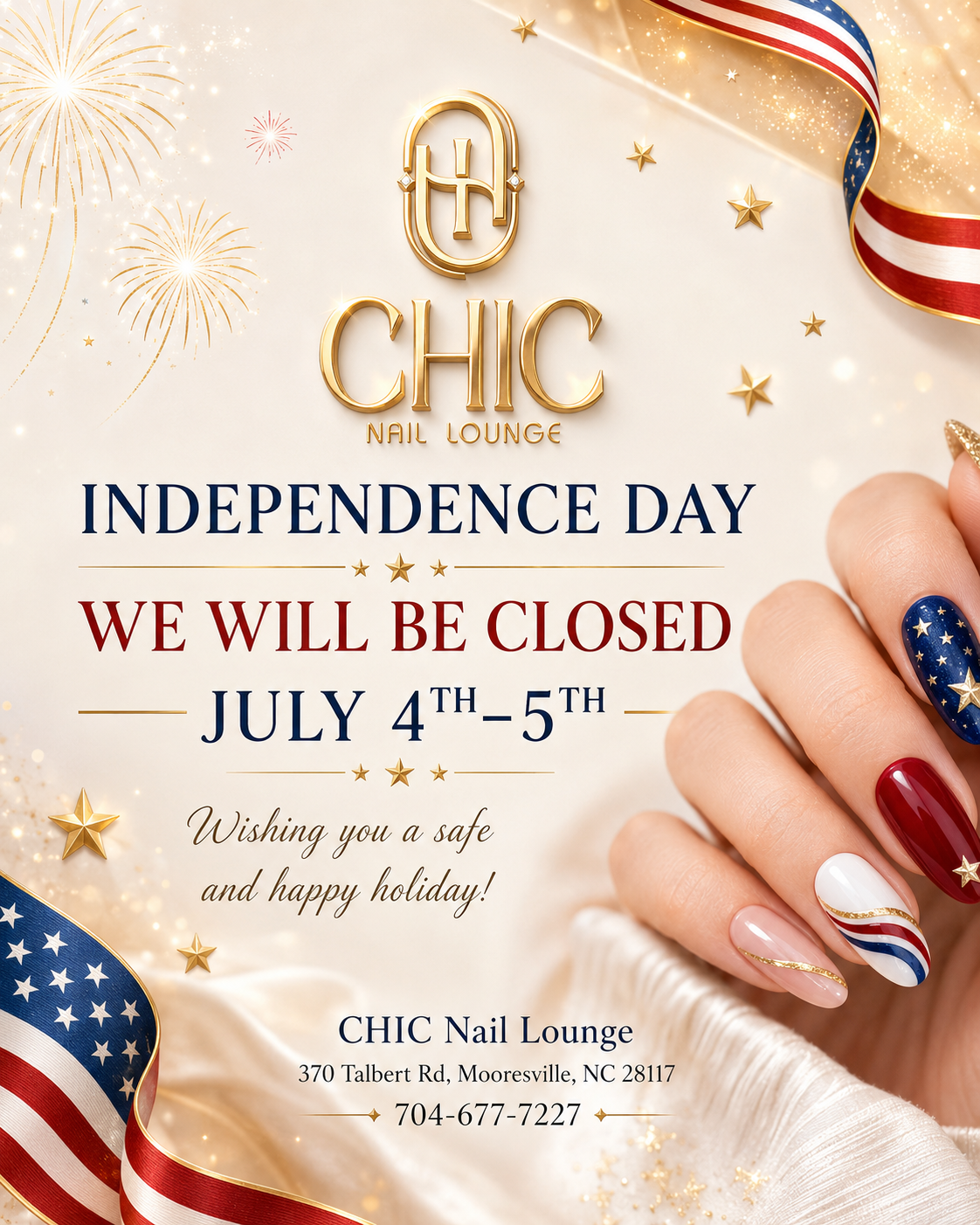 CHIC nail lounge logo